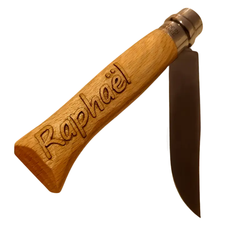 opinel personnalisé prénom