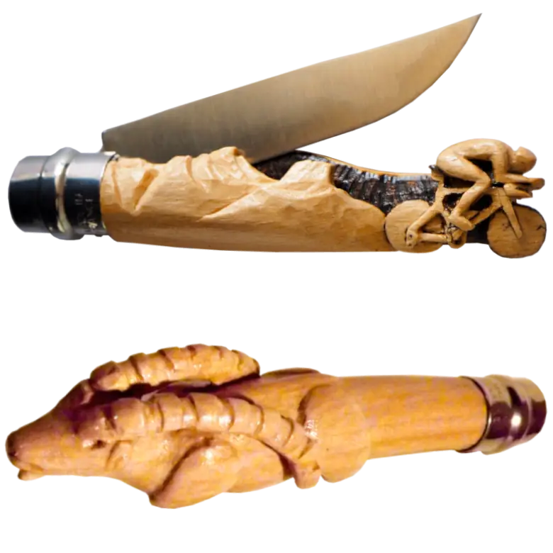 opinel personnalisé sculpté 2