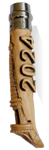 opinel sculpté JO Paris 2024