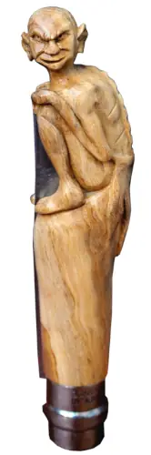 opinel sculpté gollum seigneur des anneaux