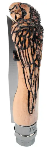 opinel sculpté perroquet ARA