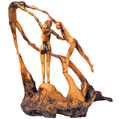 sculpture des 3 danseurs