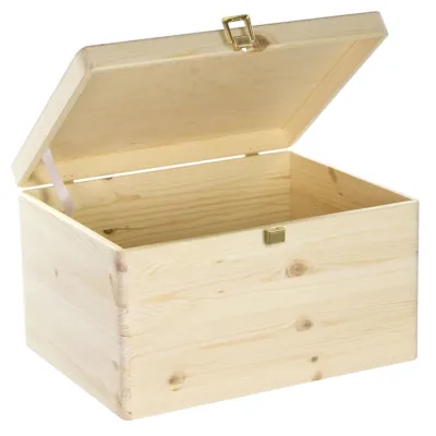 boite en bois à sculpter