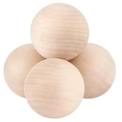 boules en bois à sculpter