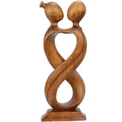 sculpture en bois déco