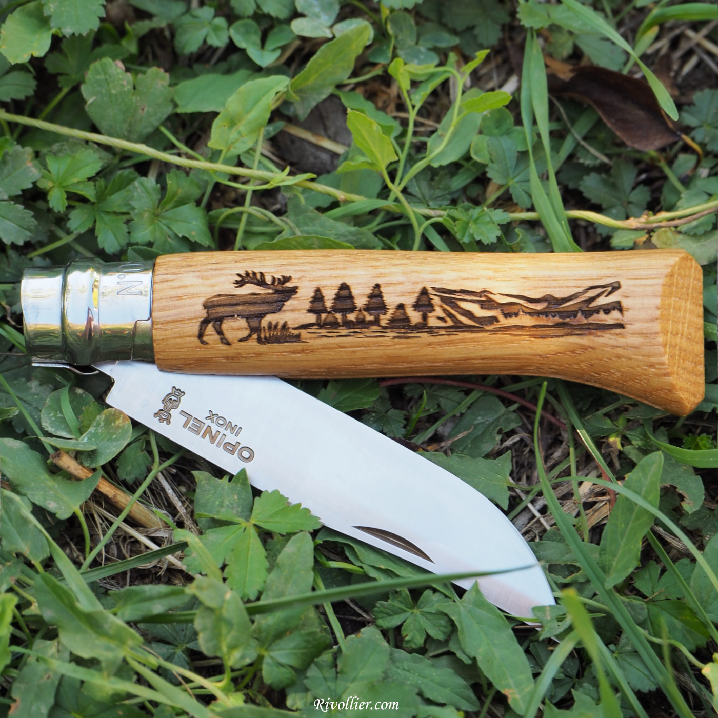 Opinel N°8 Gravé - Cerf – Image 2