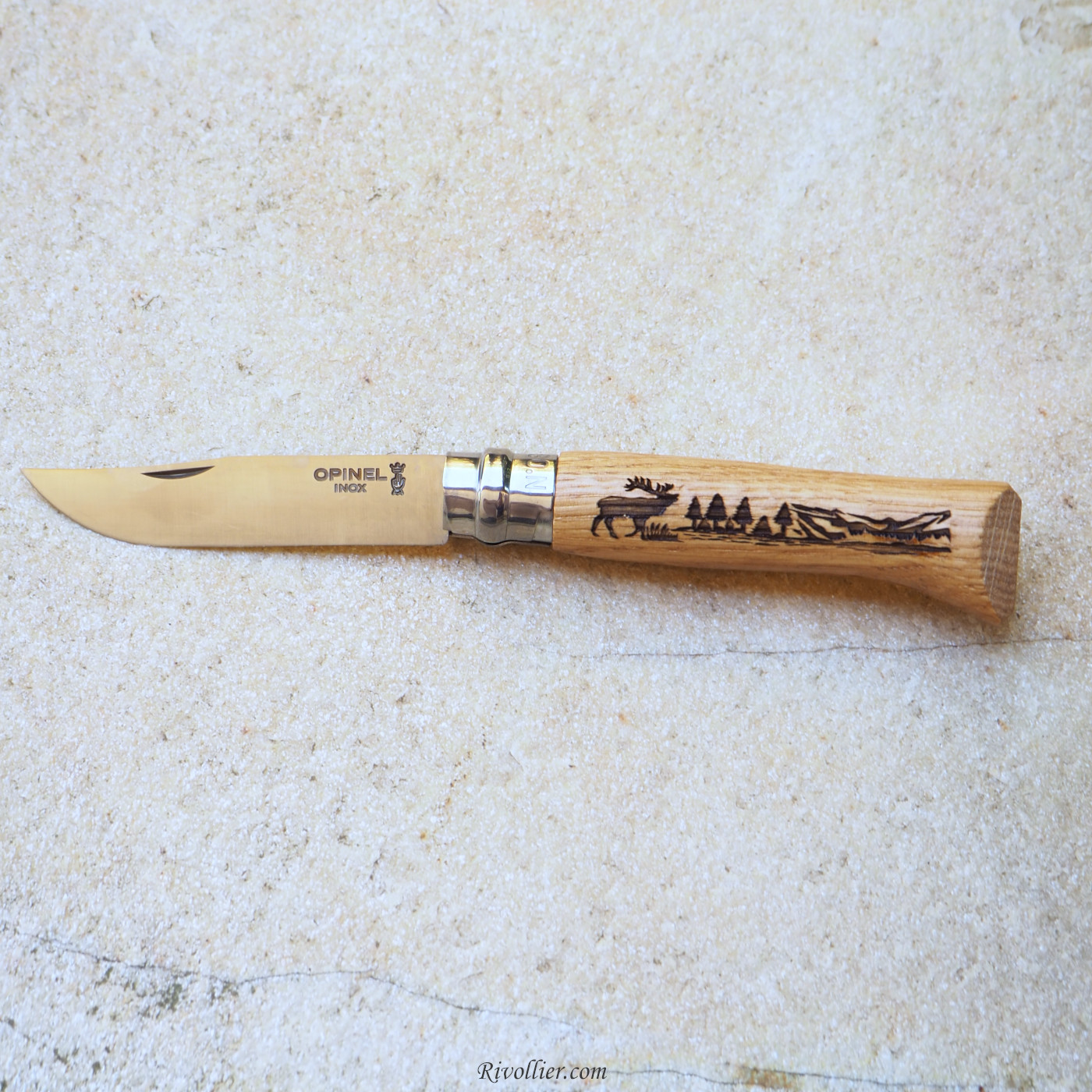 Opinel N°8 Gravé - Cerf – Image 3