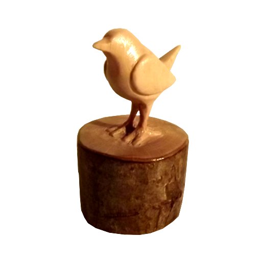 oiseau sculpté