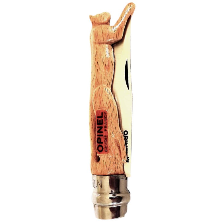 opinel personnalisé sculpté guepard