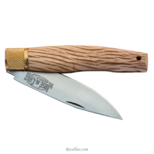 Couteau pliant José Da Cruz chêne vert d