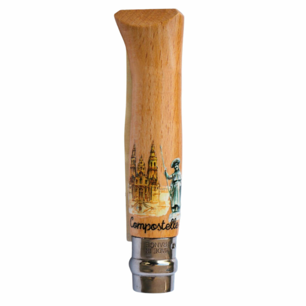 couteau personnalise compstelle coquille pelerin