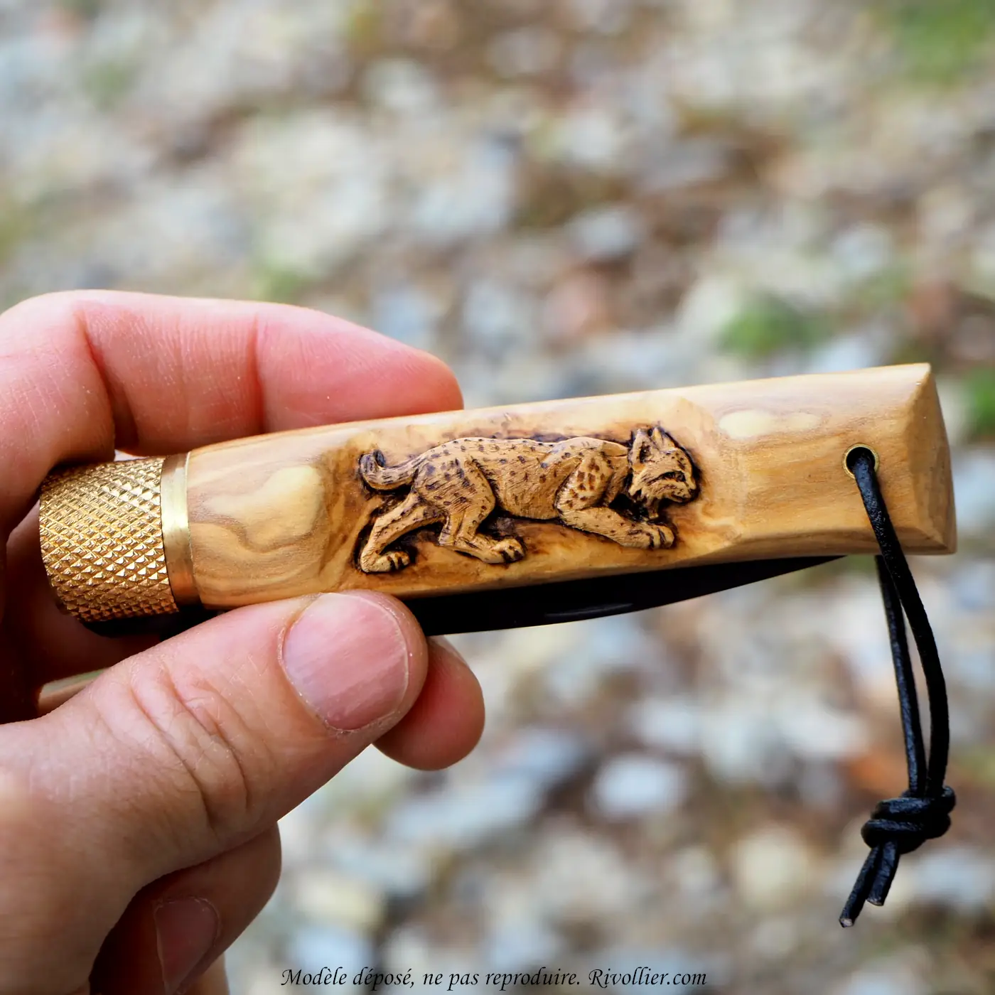 Couteau Lynx - Olivier – Image 8