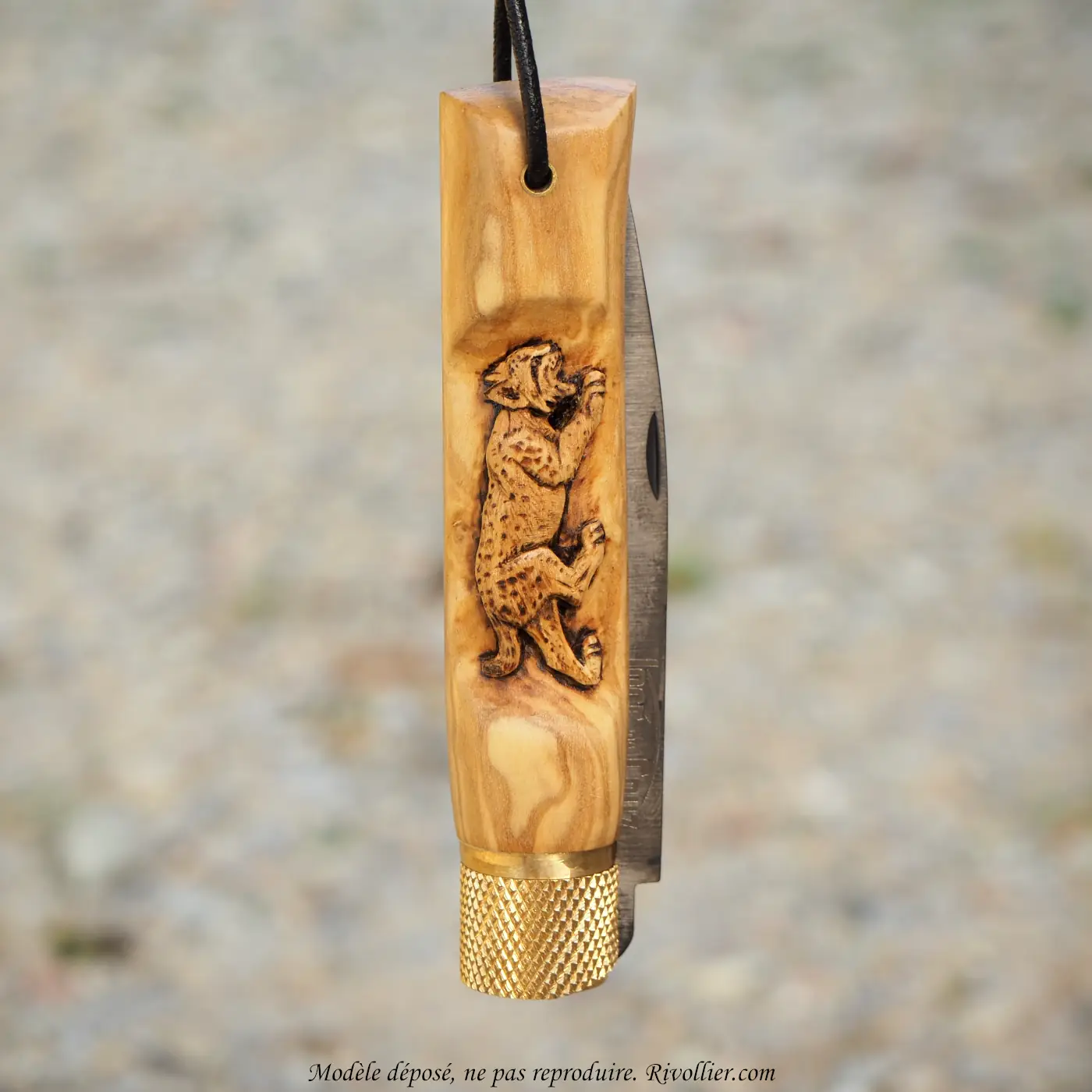 Couteau Lynx - Olivier – Image 3