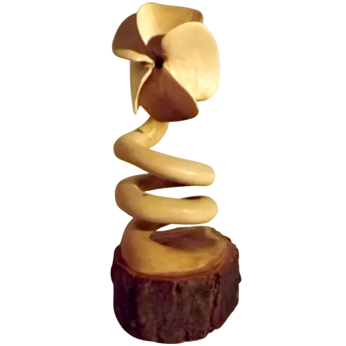 sculpture de fleur