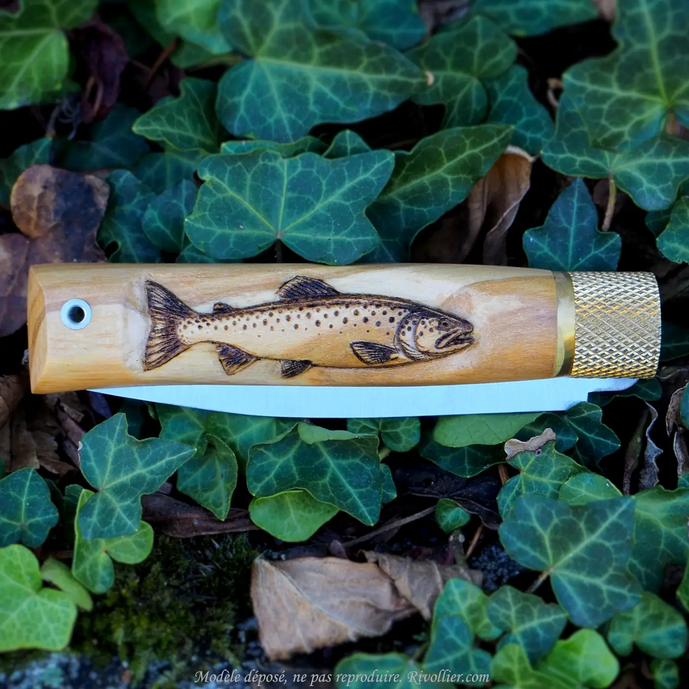 Couteau de pêche - La truite – Image 5