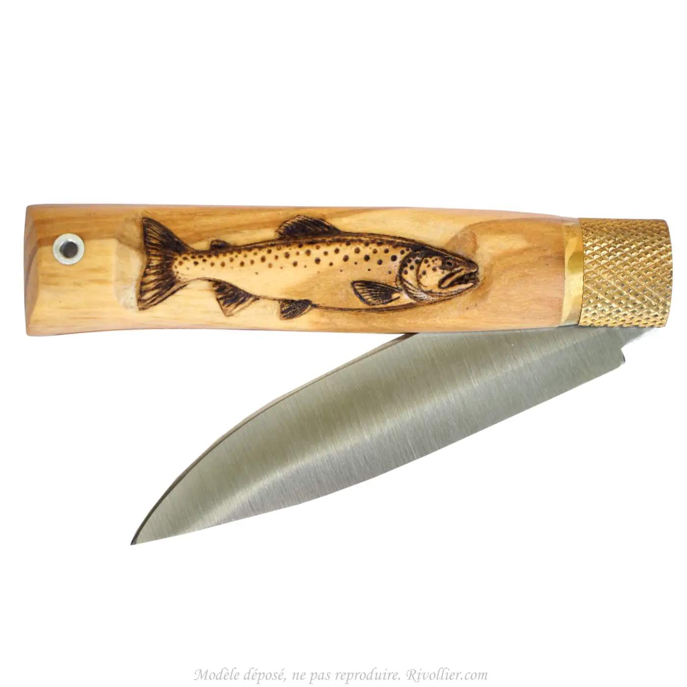 Couteau de pêche - La truite – Image 2