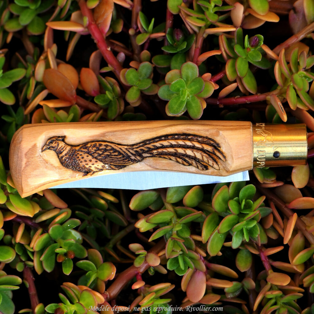 Couteau type opinel personnalisé