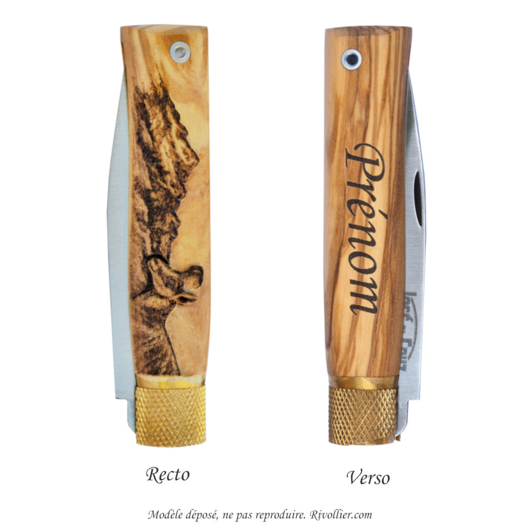idée cadeau montagne chamois personnalisé